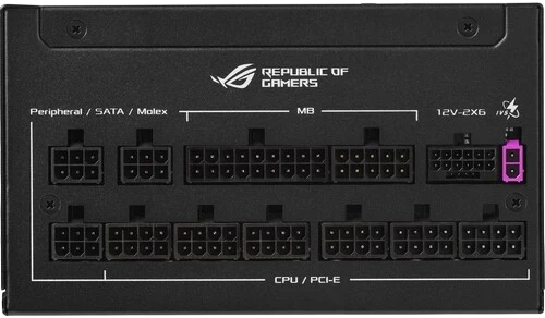 Блок питания ASUS 1200W ROG-STRIX-1200P (90YE00W0-B0NA00) 16 Pin (PCIe 5.0 Connector Cable Details)