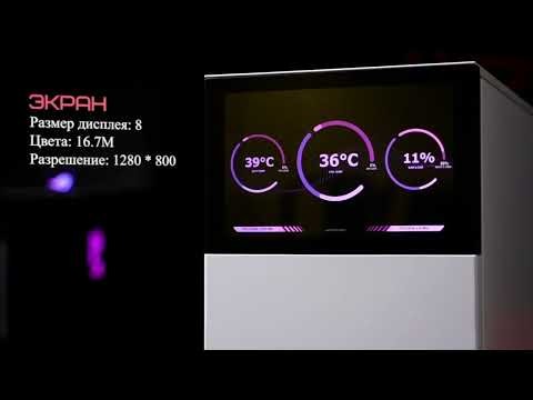 Компьютерный корпус JONSBO D41 STD SC TG White-video