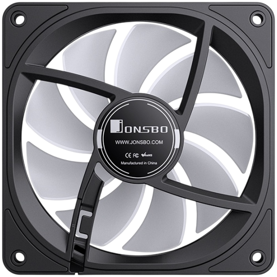 Вентилятор для корпуса JONSBO FR-606B ARGB LED Black