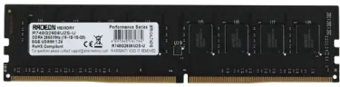 Оперативная память 8 Gb 2666 MHz AMD PERFOMANCE SERIES Black (R748G2606U2S-U) 