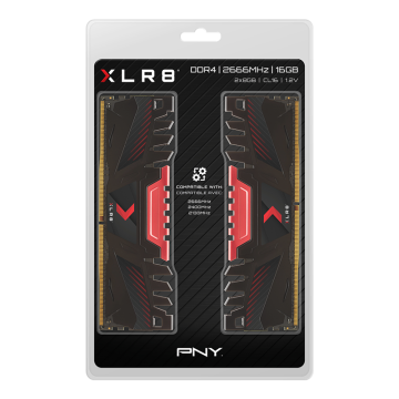 Оперативная память 16 Gb 2666 MHz PNY XLR8 (MD16GK2D4266616XR)
