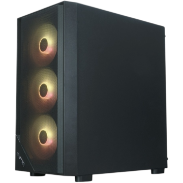 Компьютерный корпус XASTRA A401M 4ARGB-V2 TG Black (A401M-V2-4FC12A)