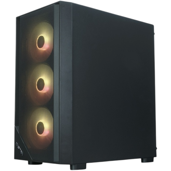 Компьютерный корпус XASTRA A401M 4ARGB-V2 TG Black (A401M-V2-4FC12A)