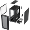 Компьютерный корпус XASTRA A401M 4ARGB-V2 TG Black (A401M-V2-4FC12A)