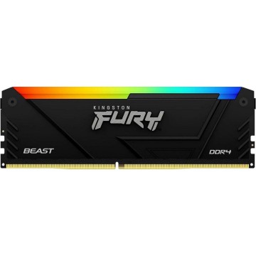 Оперативная память 16 Gb 3200 MHz Kingston FURY Beast RGB Black (KF432C16BB12A/16WP)