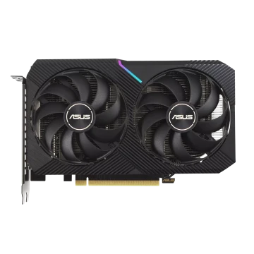 Видеокарта ASUS (DUAL-RTX3060-O12G-V2) GeForce RTX 3060 12Gb DUAL OC V2 LHR 90YV0GB2-M0NA10