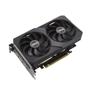 Видеокарта ASUS (DUAL-RTX3060-O12G-V2) GeForce RTX 3060 12Gb DUAL OC V2 LHR 90YV0GB2-M0NA10