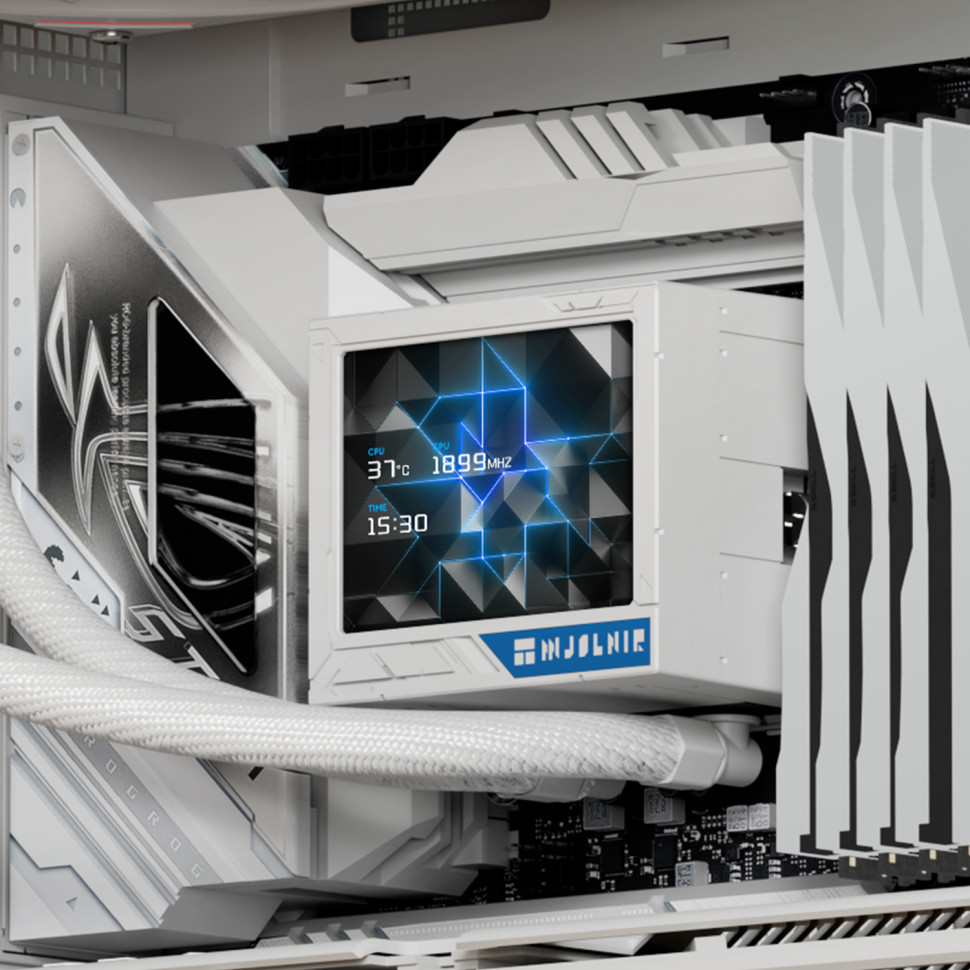 Система жидкостного охлаждения для процессора Thermalright Mjolnir Vision 360 UB Pro ARGB White (TRMV360UBPROAW)