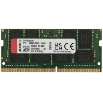 Оперативная память 16 Gb 2666 MHz Kingston (KVR26S19D8/16)