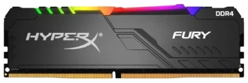 Оперативная память 32 Gb 3000 MHz Kingston HYPERX FURY Black RGB (HX430C16FB3A/32)