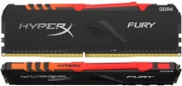 Оперативная память 32 Gb 3000 MHz Kingston HYPERX FURY Black RGB (HX430C16FB3A/32)