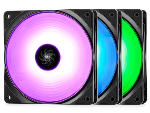 Вентилятор для корпуса Deepcool RF 120-3 IN 1 DP-FRGB-RF120-3C