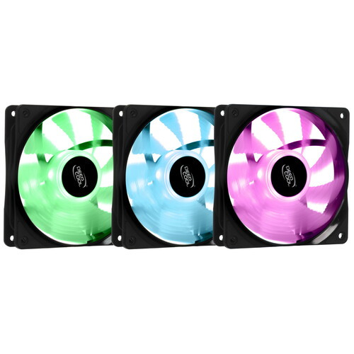 Вентилятор для корпуса Deepcool RF 120-3 IN 1 DP-FRGB-RF120-3C