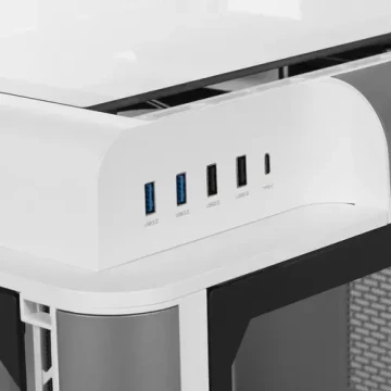 Компьютерный корпус Thermaltake Level 20 HT Snow TG White CA-1P6-00F6WN-00