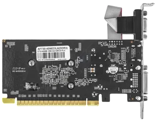 Видеокарта AFox (AF730-4096D3L6) GeForce GT 730 4GB