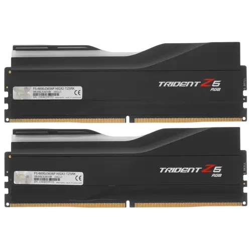 Оперативная память 32 Gb 6000 MHz G.Skill TRIDENT Z5 RGB Black (F5-6000J3636F16GX2-TZ5RK)