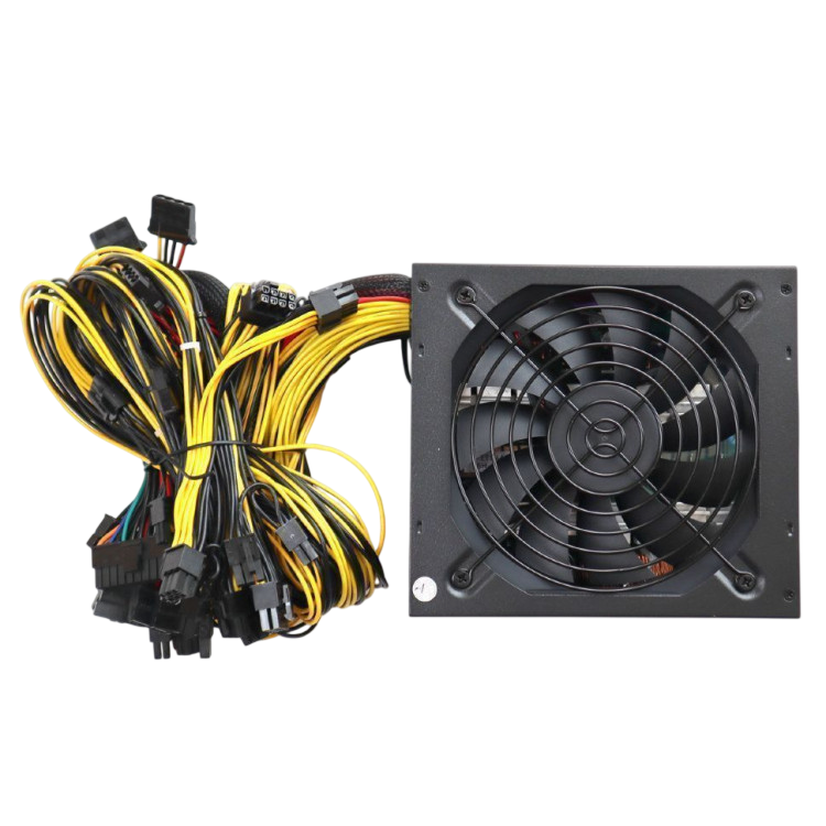 Блок питания ZUMAX 1850W (ZU-1850W) с кабелем питания