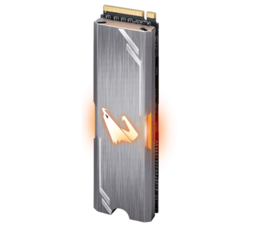 Твердотельный накопитель Gigabyte 256 Gb AORUS RGB GP-ASM2NE2256GTTDR 