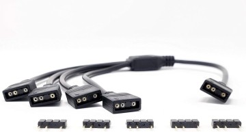 Кабель разветвитель ARGB 4-Way Splitter Cable 3-pin