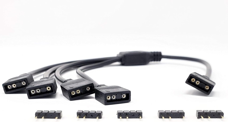 Кабель разветвитель ARGB 4-Way Splitter Cable 3-pin