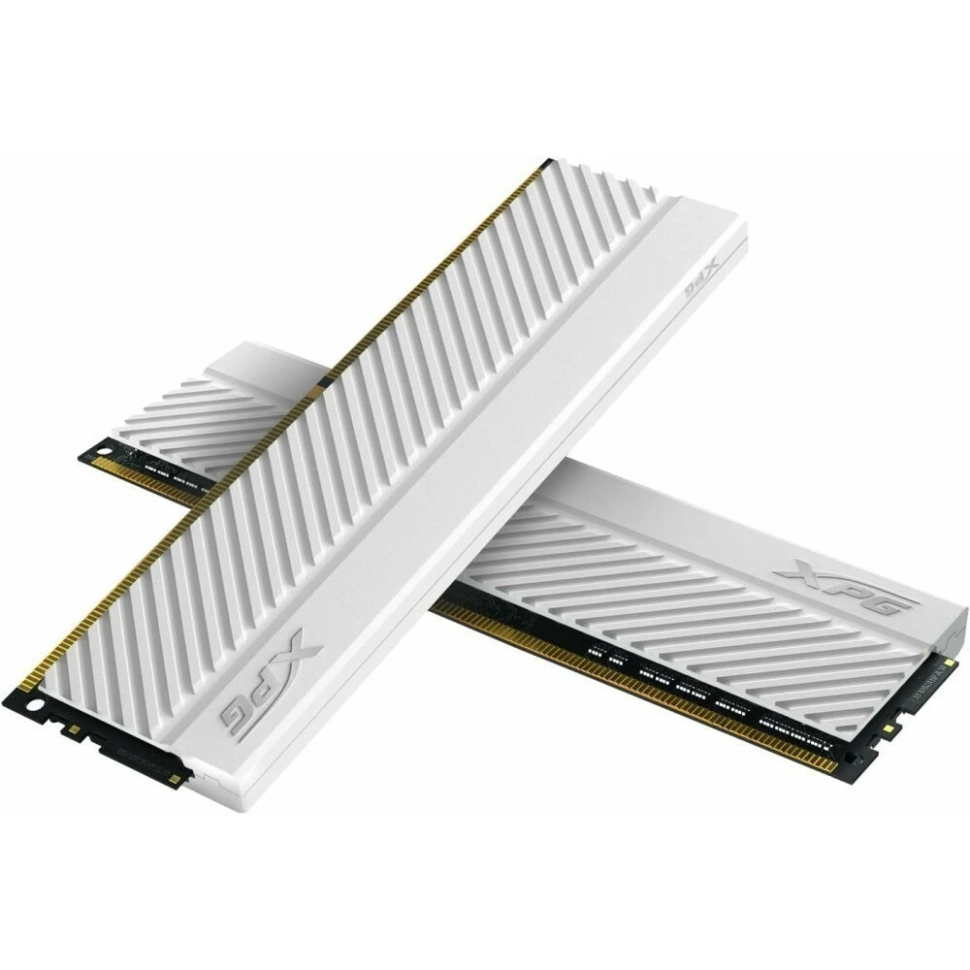 Оперативная память 32 Gb 3200 MHz ADATA XPG GAMMIX D45 White (AX4U320016G16A-DCWHD45)