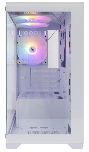 Компьютерный корпус 1STPLAYER MIKU Mi2 LED White (FP_Mi2-WH-3F1-W)