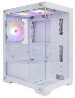 Компьютерный корпус 1STPLAYER MIKU Mi2 LED White (FP_Mi2-WH-3F1-W)