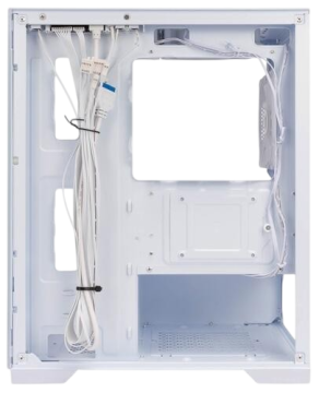 Компьютерный корпус 1STPLAYER MIKU Mi2 LED White (FP_Mi2-WH-3F1-W)
