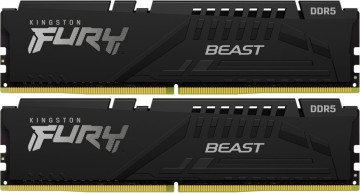 Оперативная память 64 Gb 6000 MHz Kingston FURY Beast EXPO Black (KF560C36BBEK2-64)
