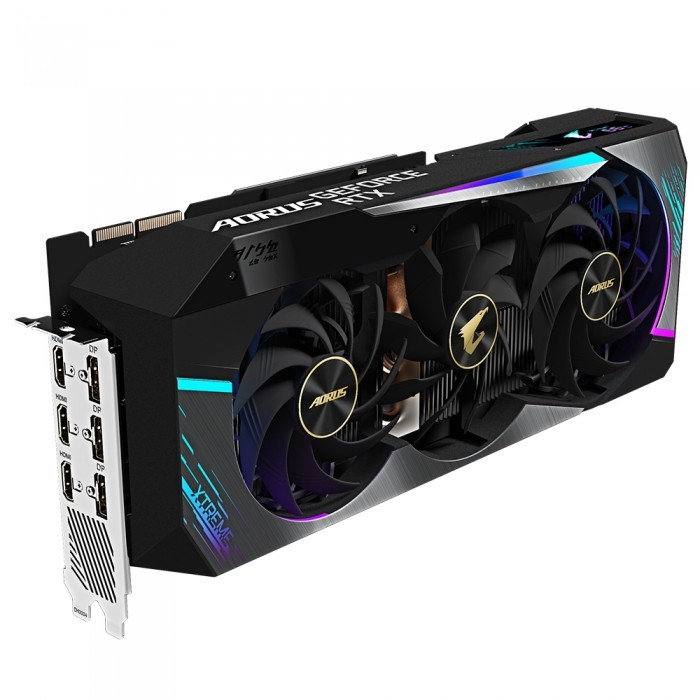 Видеокарта GIGABYTE (GV-N3090AORUS X-24GD) GeForce RTX 3090 24Gb AORUS XTREME