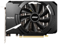 Видеокарта MSI (RTX 3050  AERO ITX 8G OC) GeForce RTX 3050 8GB AERO ITX 8G OC
