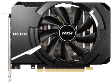 Видеокарта MSI (RTX 3050  AERO ITX 8G OC) GeForce RTX 3050 8GB AERO ITX 8G OC
