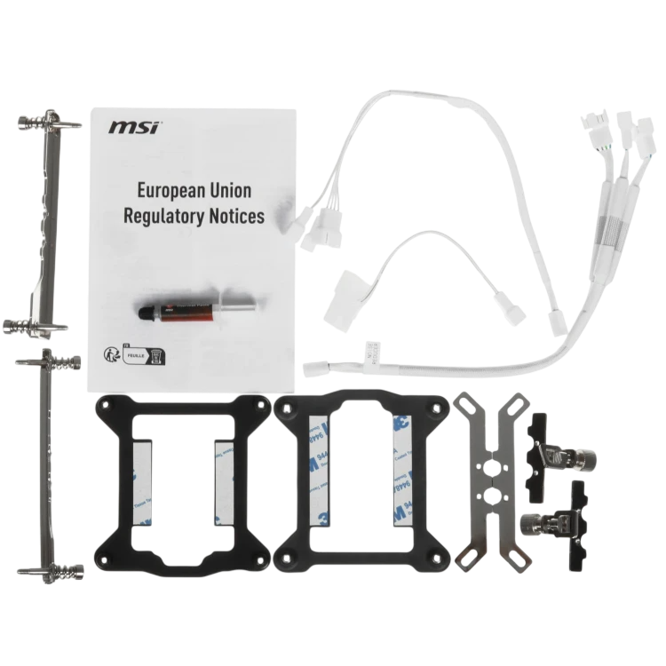 Система жидкостного охлаждения для процессора MSI MAG CORELIQUID E360 ARGB White