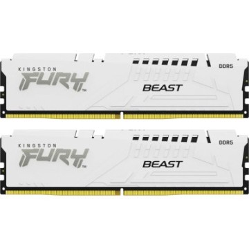 Оперативная память 32 Gb 6000 MHz Kingston FURY Beast White (KF560C30BWEK2-32)