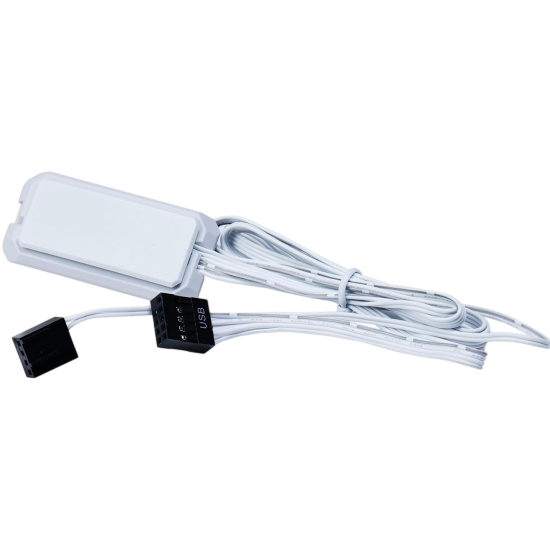 Вентилятор для корпуса Lian Li UNI FAN SL WIRELESS LCD 120 12SLLCD1W1W ARGB White (G99.12SLLCD1W1W.R0)