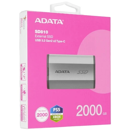 Внешний SSD ADATA XPG 2000 Gb USB 3.2 EXT. (SD810-2000G-CSG)