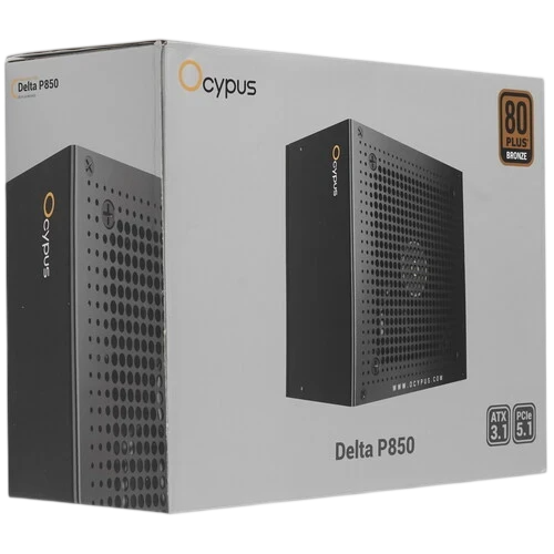 Блок питания Ocypus 850W Delta P850 (Delta-P850-B1FDBK024X-EU) 16 Pin (PCIe 5.0 Connector Cable Details)