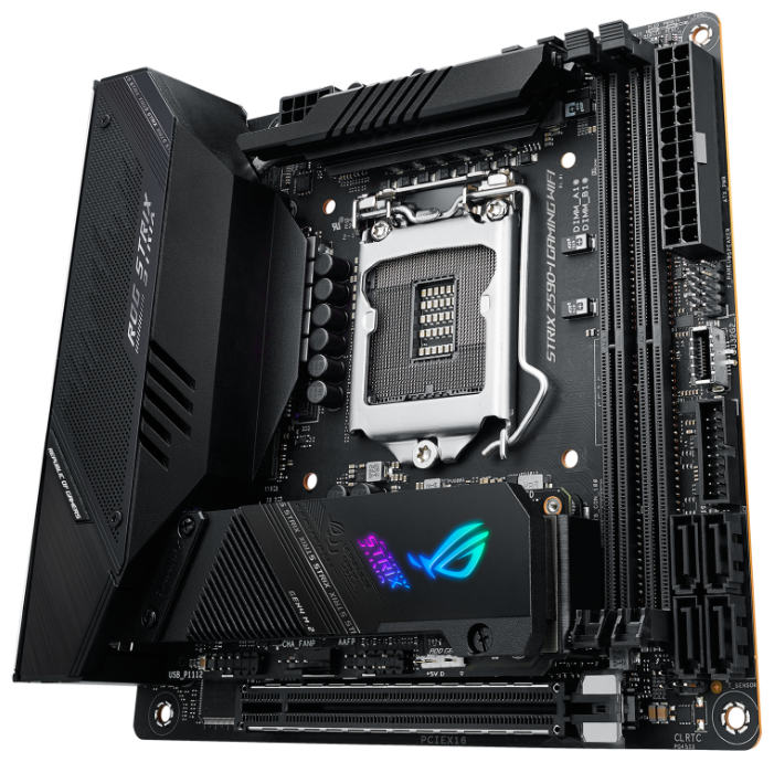 Материнская плата ASUS ROG STRIX Z590-I GAMING WIFI 90MB1680-M0EAY0