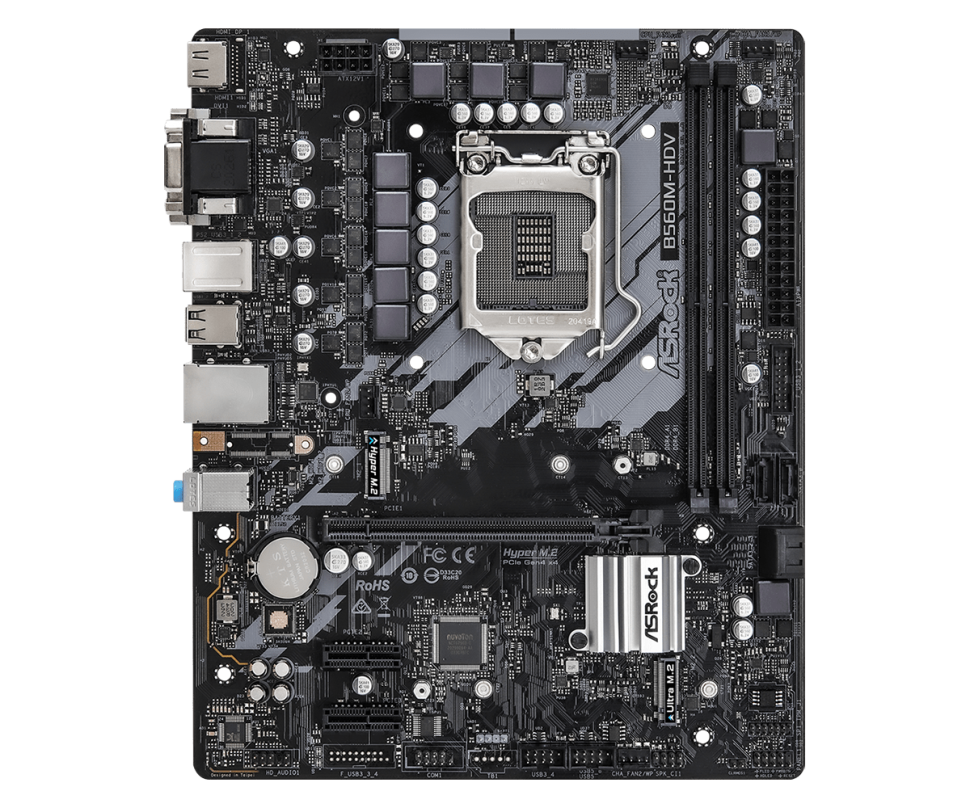 Материнская плата ASRock B560M-HDV