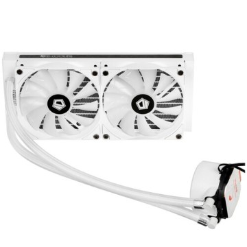 Система жидкостного охлаждения для процессора ID-COOLING AURAFLOW X 240 EVO SNOW RGB PWM