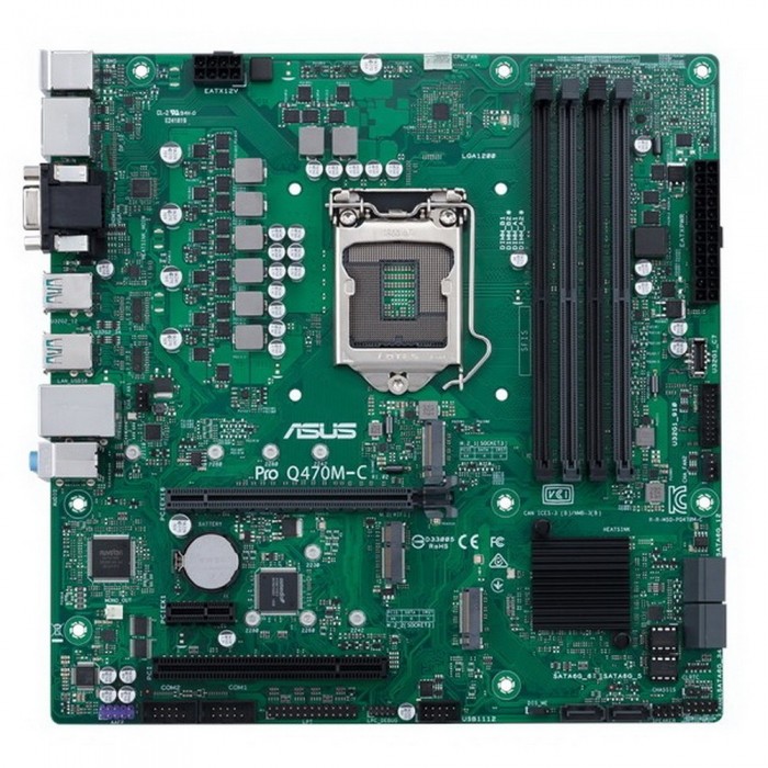Материнская плата ASUS PRO Q470M-C/CSM