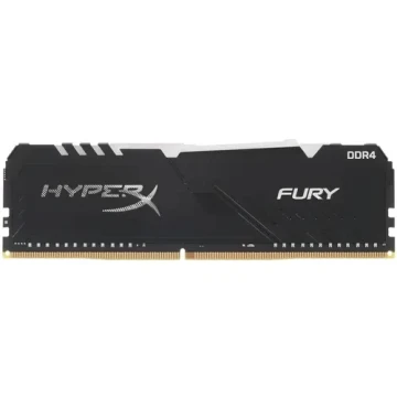 Оперативная память 8 Gb 2666 MHz Kingston HYPERX FURY RGB Black (HX426C16FB3A/8)