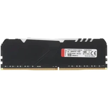 Оперативная память 8 Gb 2666 MHz Kingston HYPERX FURY RGB Black (HX426C16FB3A/8)