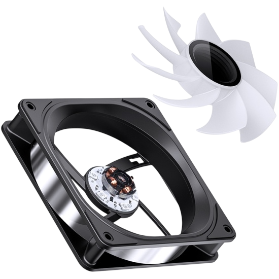 Вентилятор для корпуса JONSBO FR-606BR Reverse ARGB LED Black
