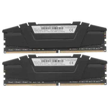 Оперативная память 64 Gb 3600 MHz G.Skill RIPJAWS V Black (F4-3600C16D-64GVK)