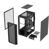 Компьютерный корпус XASTRA A402M 4ARGB-C6 TG Black (A402M-4FC12A-BK-C6)