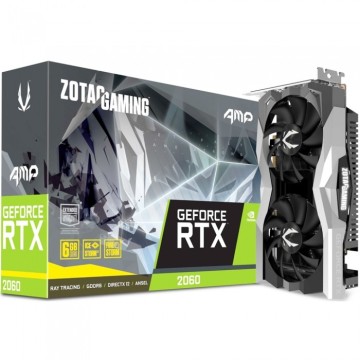 Видеокарта ZOTAC (ZT-T20600D-10M) GeForce RTX 2060 AMP EDITION 6GB