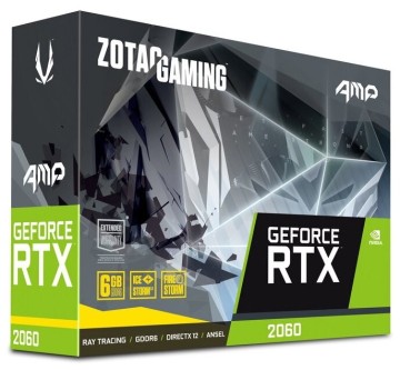 Видеокарта ZOTAC (ZT-T20600D-10M) GeForce RTX 2060 AMP EDITION 6GB