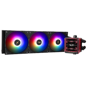 Система жидкостного охлаждения для процессора Thermalright Frozen Warframe 360 Ultra ARGB Black (TRFW360UAB)