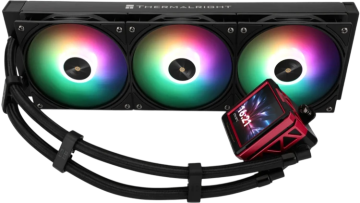 Система жидкостного охлаждения для процессора Thermalright Frozen Warframe 360 Ultra ARGB Black (TRFW360UAB)